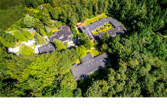 Fletcher Hotel-Restaurant Mooi Veluwe vanuit de lucht